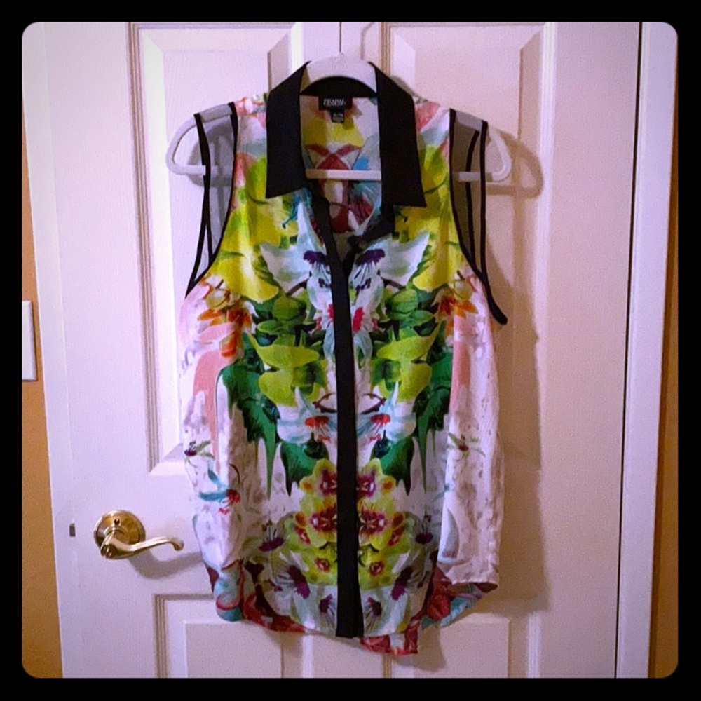 Prabal Gurung for Target Modern Floral Blouse